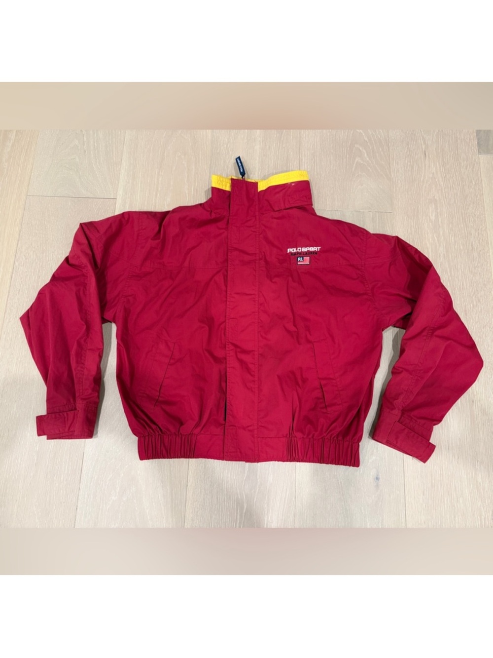 Polo Sport vintage red sailing jacket - made in USA